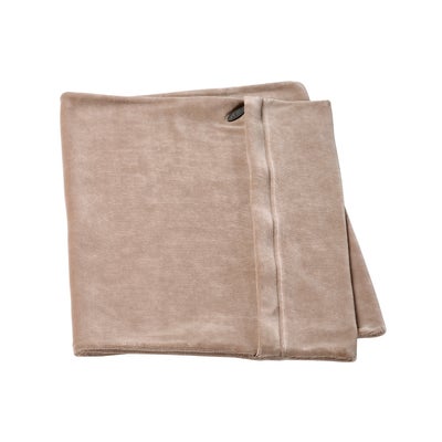 housse pour oreiller 50x9cm velours sable