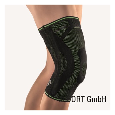 Medical StabiloGen sport bandage de genou 3 noir/vert