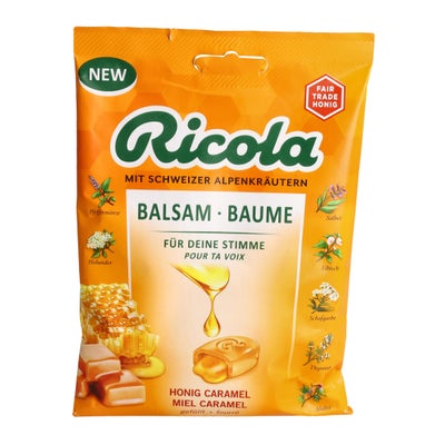 Balsam gefüllt Honig Caramel mit Zucker