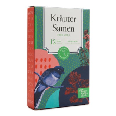 Saatgut Kräutersamen, 12 samenfeste Küchenkräutersorten