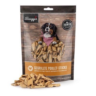 Gegrillte Poulet - Sticks für Hunde Gegrillte Poulet - Sticks für Hunde