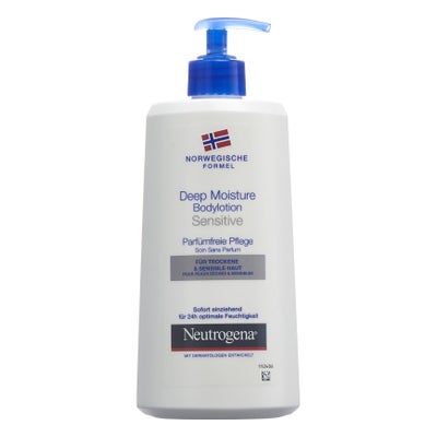 body lotion deep moisture sensitive