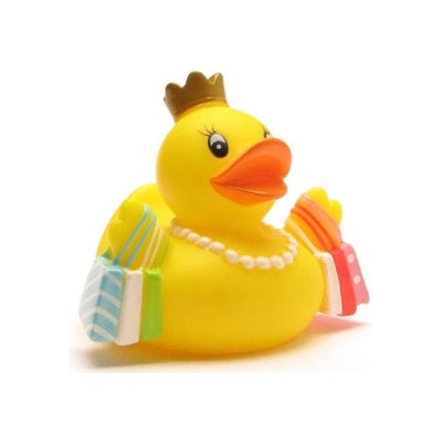 Canard de bain Shopping-Queen