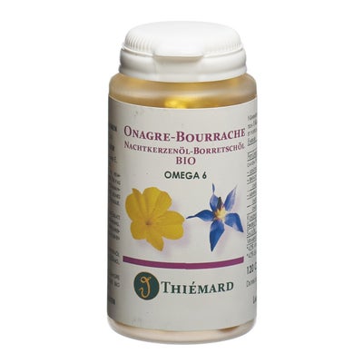 Nachtkerze-Borretsch Öl 500 mg Bio Kapseln
