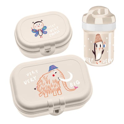 Lunchbox-Set und Trinkflasche Very Very to go 3-teilig
