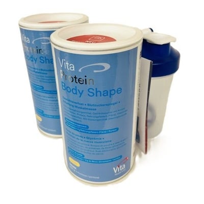 Protein body shape duo 2 x 495 g boite & 1 Shaker Protein body shape duo 2 x 495 g boite & 1 Shaker