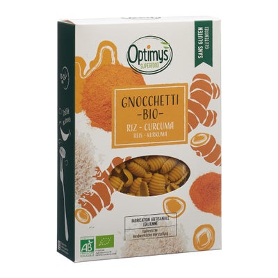 Gnocchetti Riz Curcuma Bio