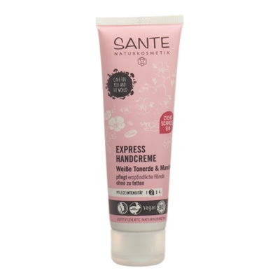 Express Handcreme weisse Tonerde