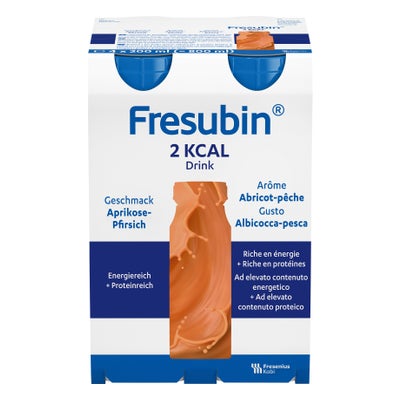2 kcal DRINK abricot-pêche 4 x 200 ml 2 kcal DRINK abricot-pêche 4 x 200 ml