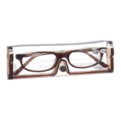 lunettes lecture 1.50dpt Cannes brun