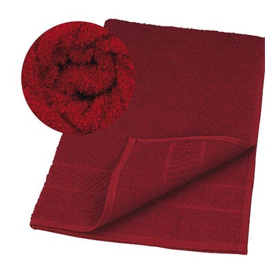 Kabinett-Handtuch rouge couleur vin