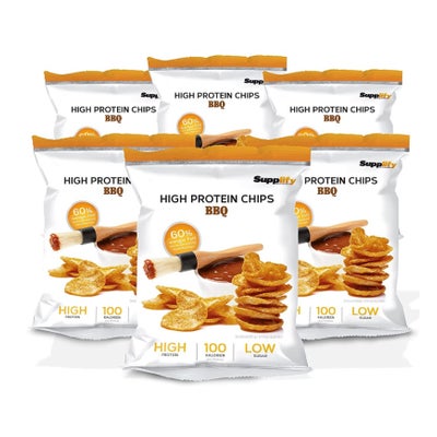 High Protein Chips BBQ 6 x 50 g High Protein Chips BBQ 6 x 50 g