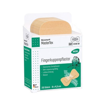 Pansement pour extrémités de doigts MasterTex, 8 x 4.5 cm
