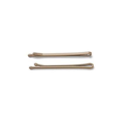 Haarklemmen glatt lackiert 45mm blond