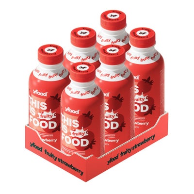 Repas buvable Fruity Strawberry 6 x 500 ml