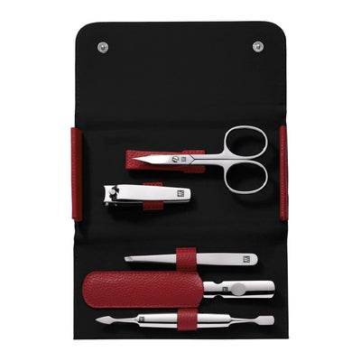 Set de manucure 5 pcs. en rouge