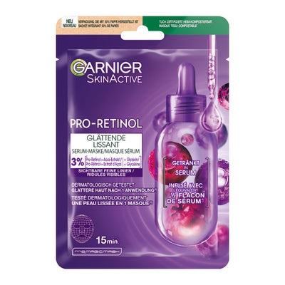 SkinActive Tuchmaske Retinol