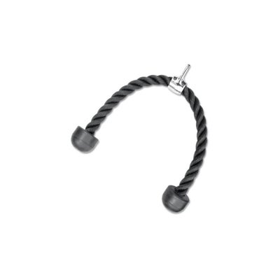 Trizeps Seil Nylon, schwarz