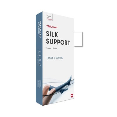 Silk - A-D Support Socks S white 1 Paar Silk - A-D Support Socks S white 1 Paar