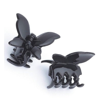 Schmetterlingsklammer mittel Schwarz Schmetterlingsklammer mittel Schwarz