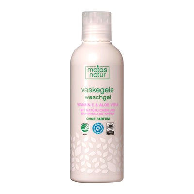 Natur Gel nettoyant à l'aloe vera bio et à la vitamine E