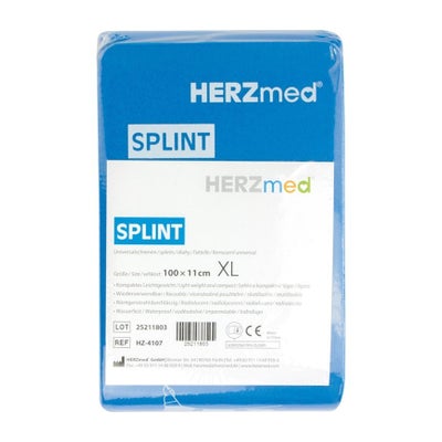 Splint XL, 100 x 11 cm, gefaltet