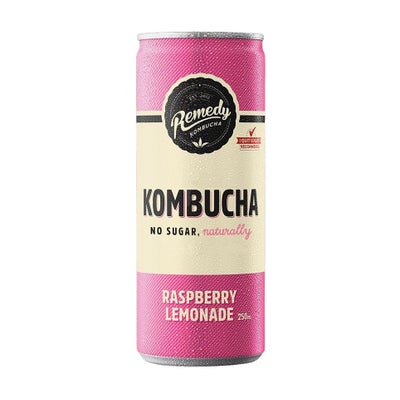 Kombucha Raspberry Lemonade
