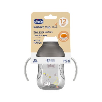 PERFECT cup grey 12m+
