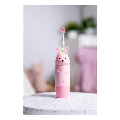 sonic brosse à dents lièvre rose