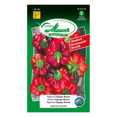 Peperoni Topepo Saatkörner Peperoni Topepo Saatkörner