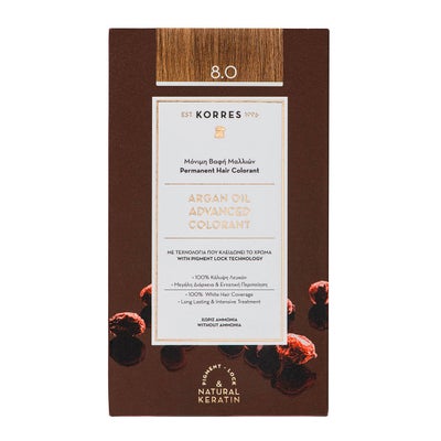 Argan Oil Hochentwickelte Coloration 8.0 Blond clair