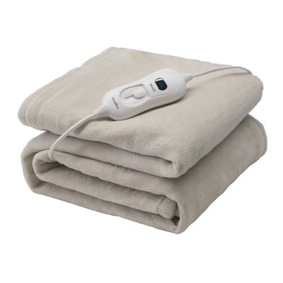 Couverture chauffante Cozy Light grey, 160 x 120 cm