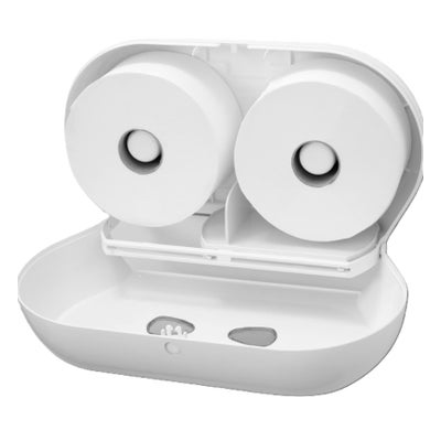Toilettenpapier Mini Jumbo-Rollen, 2-lagig