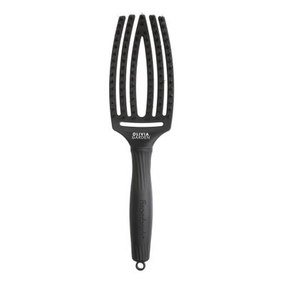 Fingerbrush Care Iconic Boar & Nylon Full Black Haarbürste schwarz M