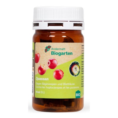 Quassan gegen Sägewespenlarven und Blattläuse 10 x 1 ml Quassan gegen Sägewespenlarven und Blattläuse 10 x 1 ml