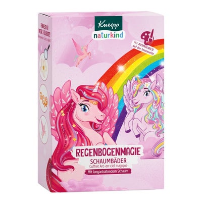 Naturkind coffret cadeau pour le bain - Magie de l’arc-en-ciel