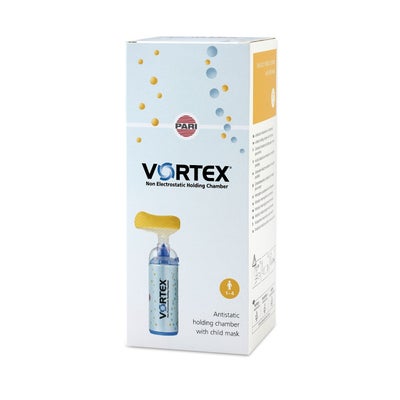 VORTEX Vorschaltkammer mit Kindermaske VORTEX Vorschaltkammer mit Kindermaske