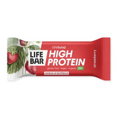 Bio Lifebar Protein Riegel Erdbeere