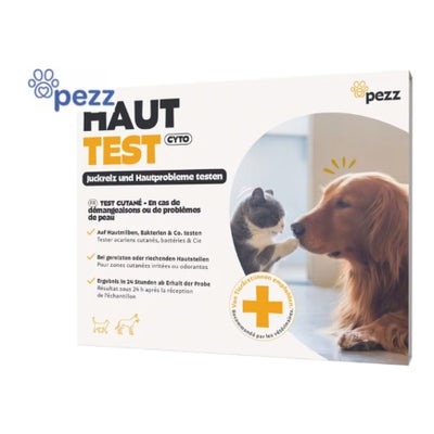Haut und Juckreiztest für Hunde und Katzen