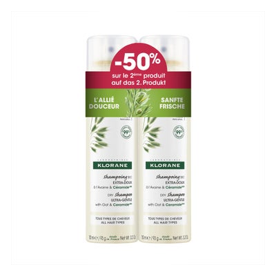 Shampooing sec avoine & céramide Promo duo 2 x 150 ml