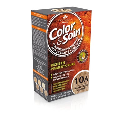 coloration 10A blond cla cendr