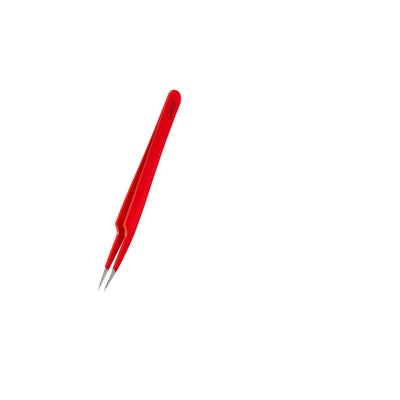 Wimpern Pinzette spitz rot Wimpern Pinzette spitz rot
