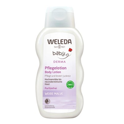 derma 3en1 lait corps apaisant mauve blanche