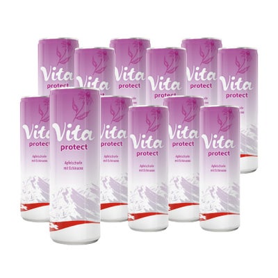 vita Protect, Apfel- und Birnenschorle mit Echinacea 12 x 330 ml