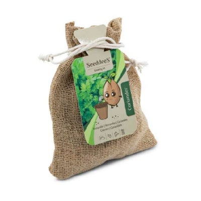 Jutesack-Set mit Kordelzug Koriandersamen (4-teilig) Jutesack-Set mit Kordelzug Koriandersamen (4-teilig)