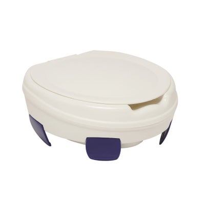 Toilettensitzerhöhung 11cm mit Deckel