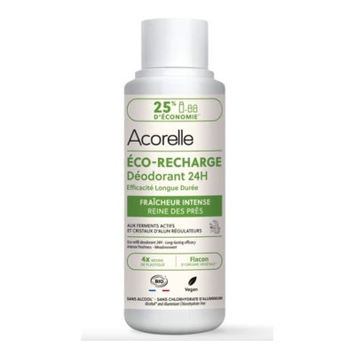 déodorant 24h efficacité longue durée fraîcheur intense recharge Cosmos Organic roll-on
