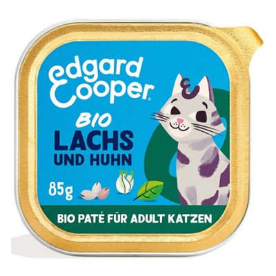 Bio-Lachs und Huhn mit Chiasamen 16 x 85 g