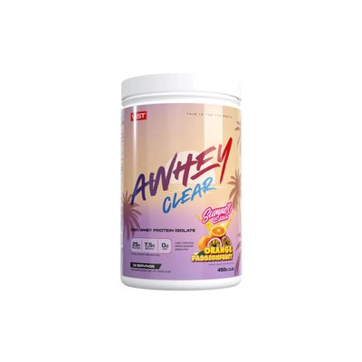AWHEY Clear, Orange Passionfruit AWHEY Clear, Orange Passionfruit