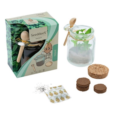 Glasbehälter-Set Minze (8-teilig) Glasbehälter-Set Minze (8-teilig)